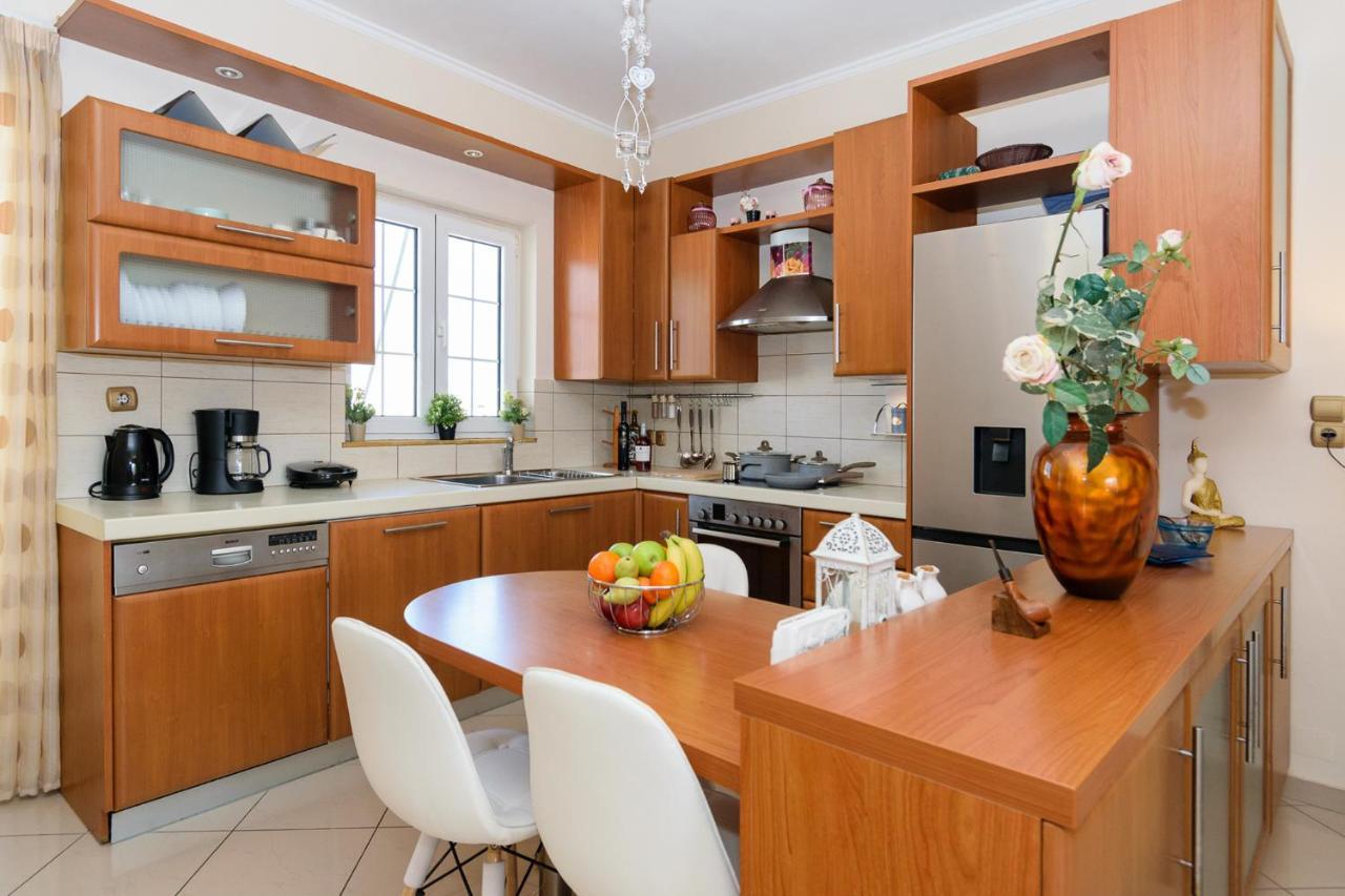 Central Penthouse In Quiet Neighborhood Near Sandy Beach Chania  Exteriér fotografie