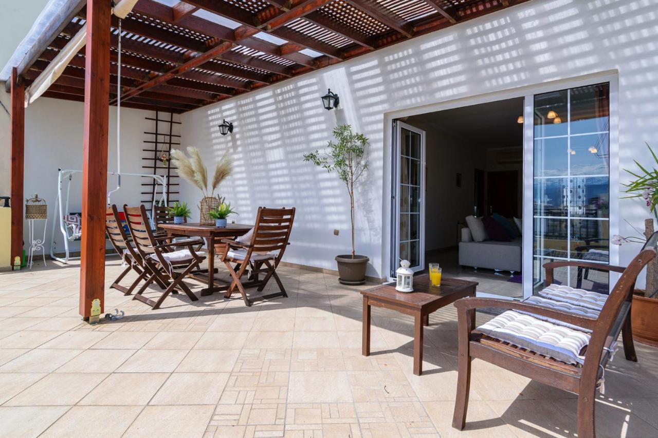 Central Penthouse In Quiet Neighborhood Near Sandy Beach Chania  Exteriér fotografie