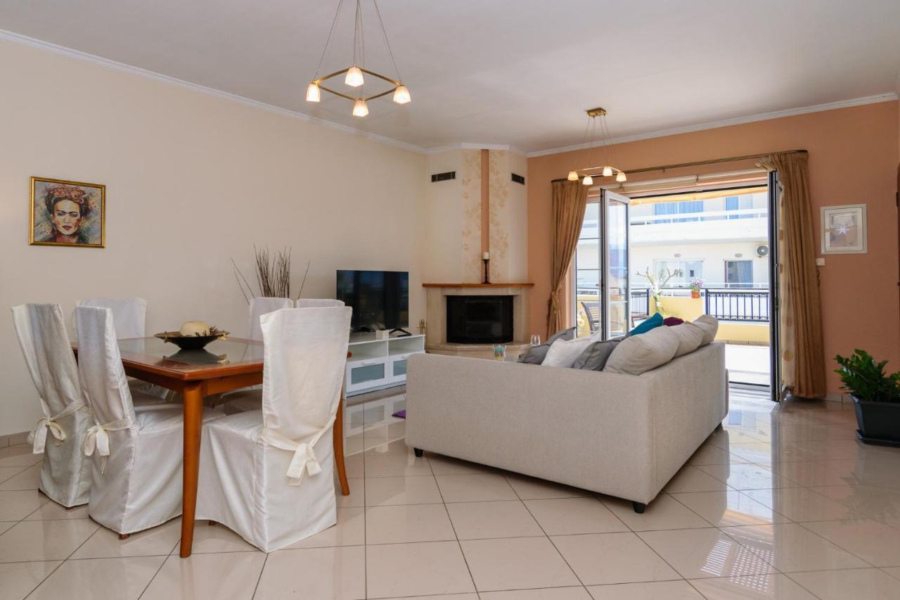 Central Penthouse In Quiet Neighborhood Near Sandy Beach Chania  Exteriér fotografie